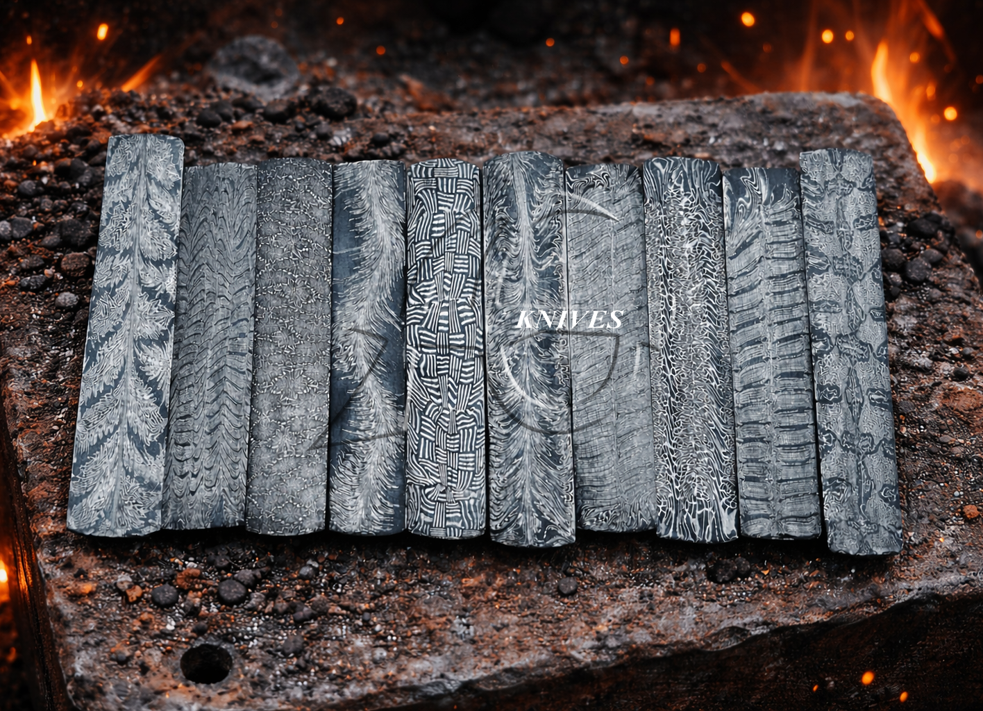 Damascus Billets & Blanks