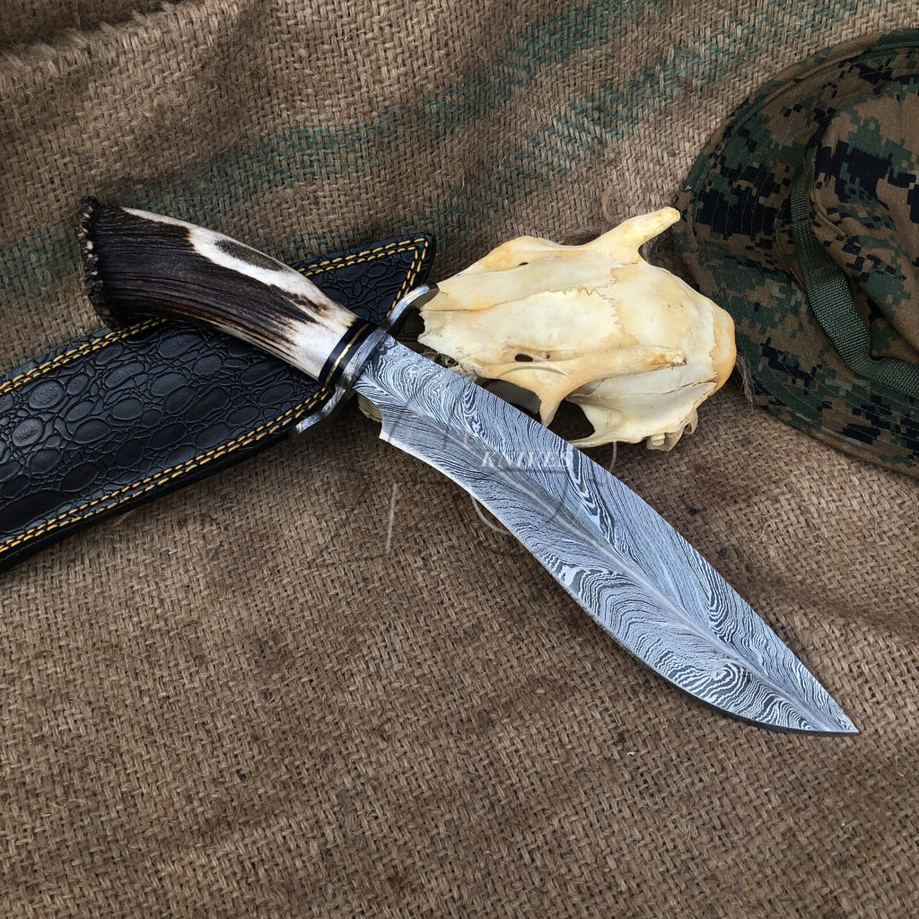 bowie hunting survival knife