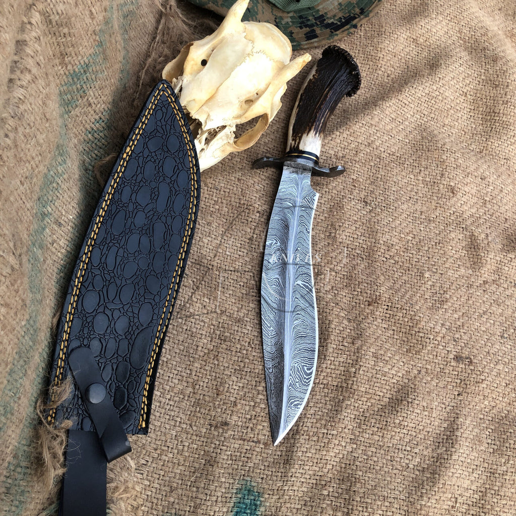 bowie hunting survival knife