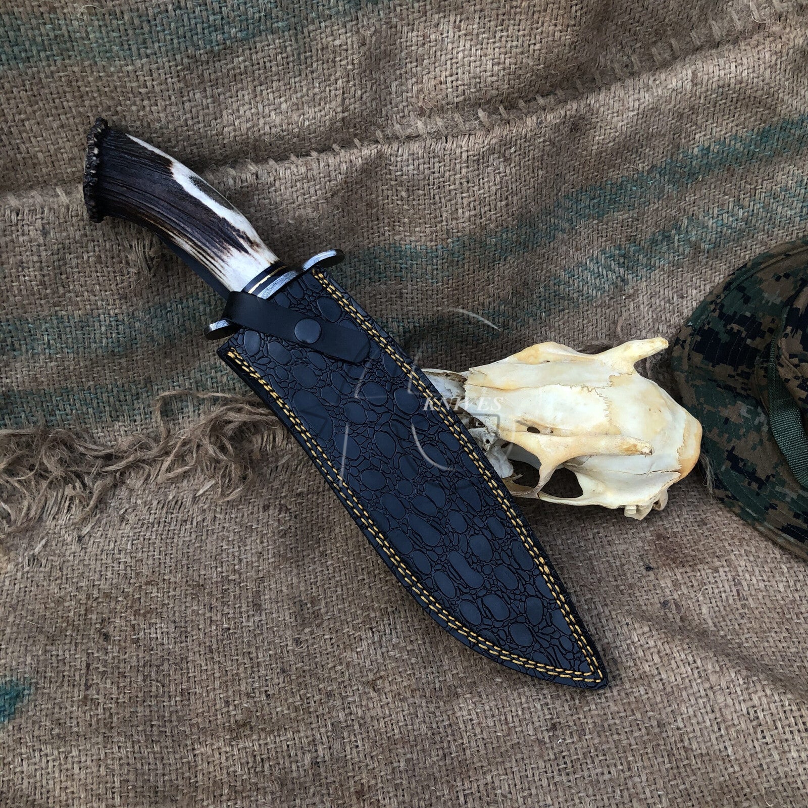 bowie hunting survival knife