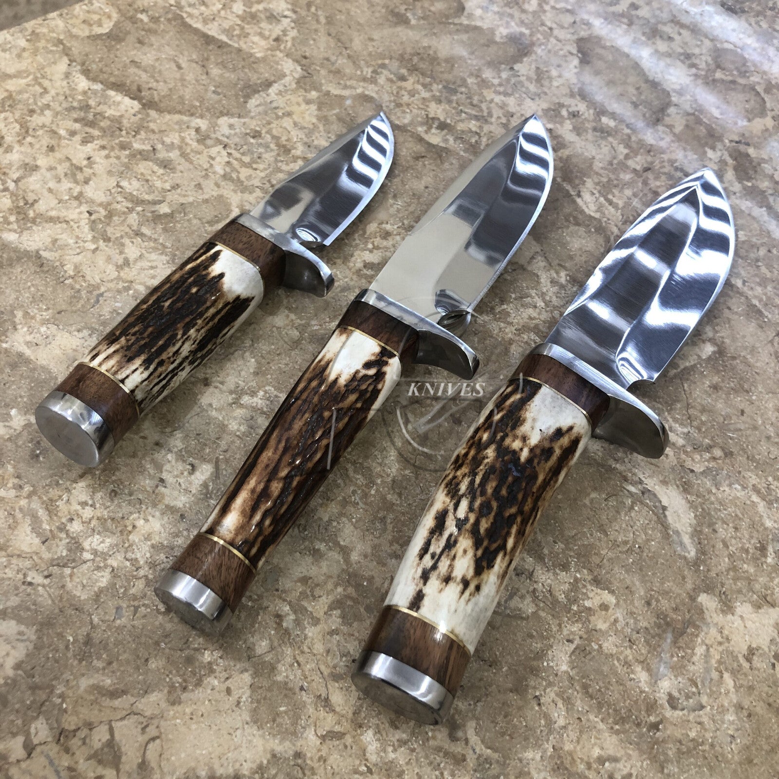3 pcs skinning hunting knife