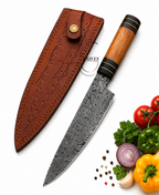 Forged Artisan – Custom Damascus Kitchen Chef Knife Set, Cleaver & Dining Cutlery Set - AG Cutlery
