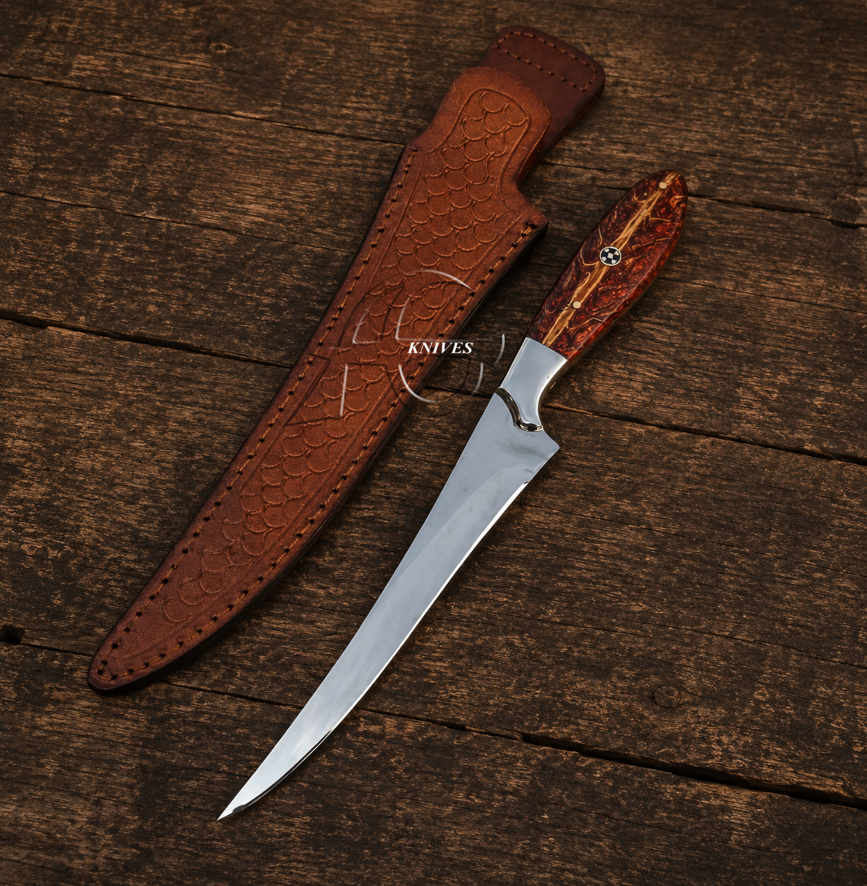 fishing_knife_fillet_steel_blade_hunting_knife_handmade_fixed_blade_knife_pinecone_handle