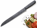 14" Stunning Handcrafted Full Tang Damascus Chef Knife