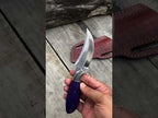 Western Hunting Skinning Knife with Sheath File Steel Blade 8" Handcrafted Belt Carry Knife