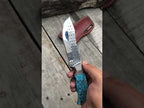 Western Knife with Sheath Hand Forged Farrier Rasp Steel Blade 8" Long Handcrafted