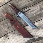 custom made tanto kabar knife 